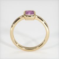 0.74 Ct. Sapphire Ring, 14K Yellow Gold 3