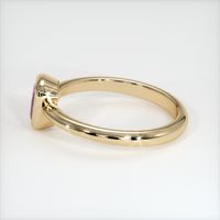 0.74 Ct. Sapphire Ring, 14K Yellow Gold 4
