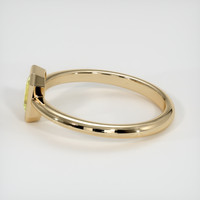 0.88 Ct. Yellow Sapphire Ring, 14K Yellow Gold 4