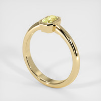 1.12 Ct. Yellow Sapphire Ring, 14K Yellow Gold 2