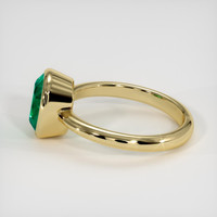 1.90 Ct. Emerald Ring, 18K Yellow Gold 4