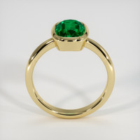 1.84 Ct. Emerald Ring, 18K Yellow Gold 3