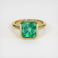 Men's Emerald Ring 3.33 Ct., 18K Yellow Gold Preview