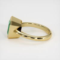 3.33 Ct. Emerald  Ring - 18K Yellow Gold