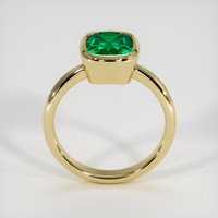 2.28 Ct. Emerald Ring, 18K Yellow Gold 3