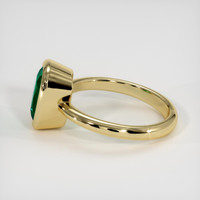 2.28 Ct. Emerald Ring, 18K Yellow Gold 4