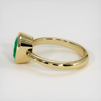 2.04 Ct. Emerald Ring, 18K Yellow Gold 4