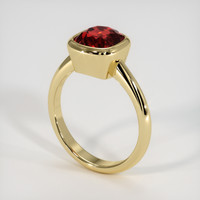 3.10 Ct. Gemstone Ring, 18K Yellow Gold 2