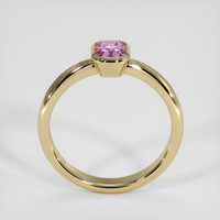 1.09 Ct. Purplish Pink Spinel Ring, 18K Yellow Gold 3
