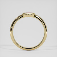 1.00 Ct. Ruby Ring, 18K Yellow Gold 3