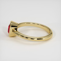 1.52 Ct. Ruby Ring, 18K Yellow Gold 4