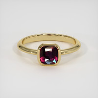 2.02 Ct. Ruby Ring, 18K Yellow Gold 1