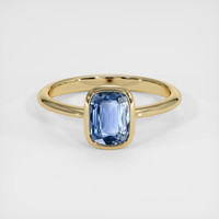 2.51 Ct. Sapphire Ring, 18K Yellow Gold 1