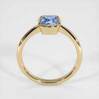 2.51 Ct. Blue Sapphire Ring, 18K Yellow Gold 3
