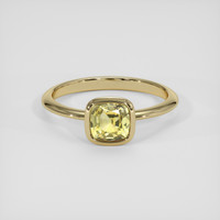 1.98 Ct. Yellow Sapphire Ring, 18K Yellow Gold 1