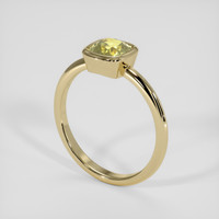 1.98 Ct. Yellow Sapphire Ring, 18K Yellow Gold 2