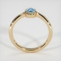 0.62 Ct. Sapphire Ring, 18K Yellow Gold 3