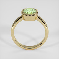 1.74 Ct. Yellowish Green Sapphire Ring, 18K Yellow Gold 3