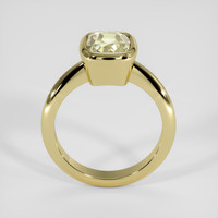 3.22 Ct. Yellow Sapphire Ring, 18K Yellow Gold 3