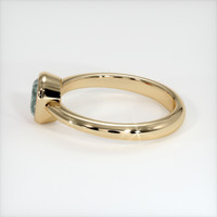 1.07 Ct. Sapphire Ring, 18K Yellow Gold 4