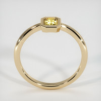 0.85 Ct. Yellow Sapphire Ring, 18K Yellow Gold 3