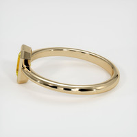 0.84 Ct. Yellow Sapphire Ring, 18K Yellow Gold 4