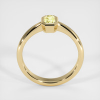 1.12 Ct. Yellow Sapphire Ring, 18K Yellow Gold 3