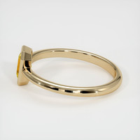 0.94 Ct. Yellow Sapphire Ring, 18K Yellow Gold 4