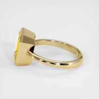 5.06 Ct. Yellow Sapphire Ring, 18K Yellow Gold 4