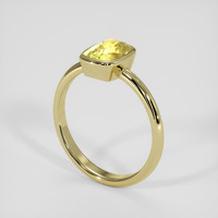 2.68 Ct. Yellow Sapphire Ring, 18K Yellow Gold 2