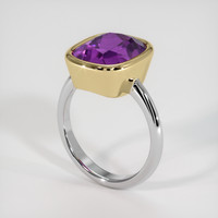 4.86 Ct. Gemstone Ring, 14K Yellow & White 2