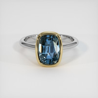 2.82 Ct. Gemstone Ring, 14K Yellow & White 1