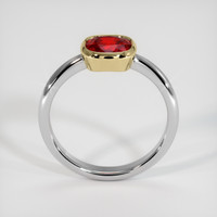 1.50 Ct. Ruby Ring, 14K Yellow & White 3