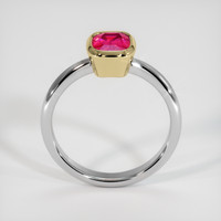 1.70 Ct. Ruby Ring, 14K Yellow & White 3