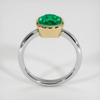 1.90 Ct. Emerald Ring, 18K Yellow & White 3