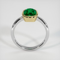 1.84 Ct. Emerald Ring, 18K Yellow & White 3