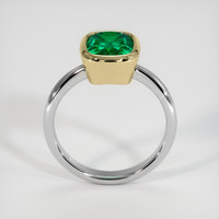 2.28 Ct. Emerald Ring, 18K Yellow & White 3