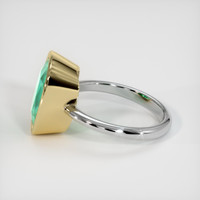 5.04 Ct. Emerald Ring, 18K Yellow & White 4