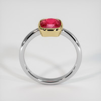 2.02 Ct. Ruby Ring, 18K Yellow & White 3