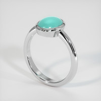 1.30 Ct. Gemstone Ring, Platinum 950 2