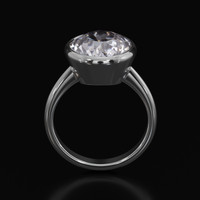 5.38 Ct. Gemstone Ring, Platinum 950 3