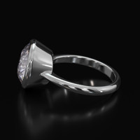 5.38 Ct. Gemstone Ring, Platinum 950 4