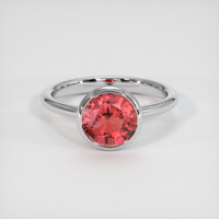 2.10 Ct. Gemstone Ring, Platinum 950 1