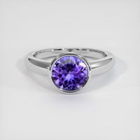 2.24 Ct. Gemstone Ring, Platinum 950 1