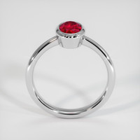 1.10 Ct. Ruby Ring, Platinum 950 3