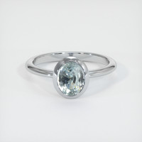 1.79 Ct. Sapphire Ring, Platinum 950 1
