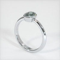 0.94 Ct. Sapphire Ring, Platinum 950 2