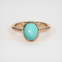 1.30 Ct. Gemstone Ring, 14K Rose Gold 1