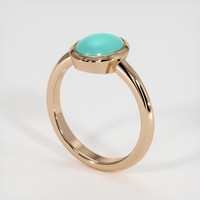 1.30 Ct. Gemstone Ring, 14K Rose Gold 2