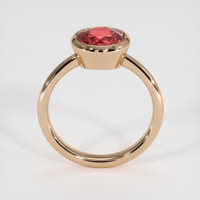 2.10 Ct. Gemstone Ring, 14K Rose Gold 3